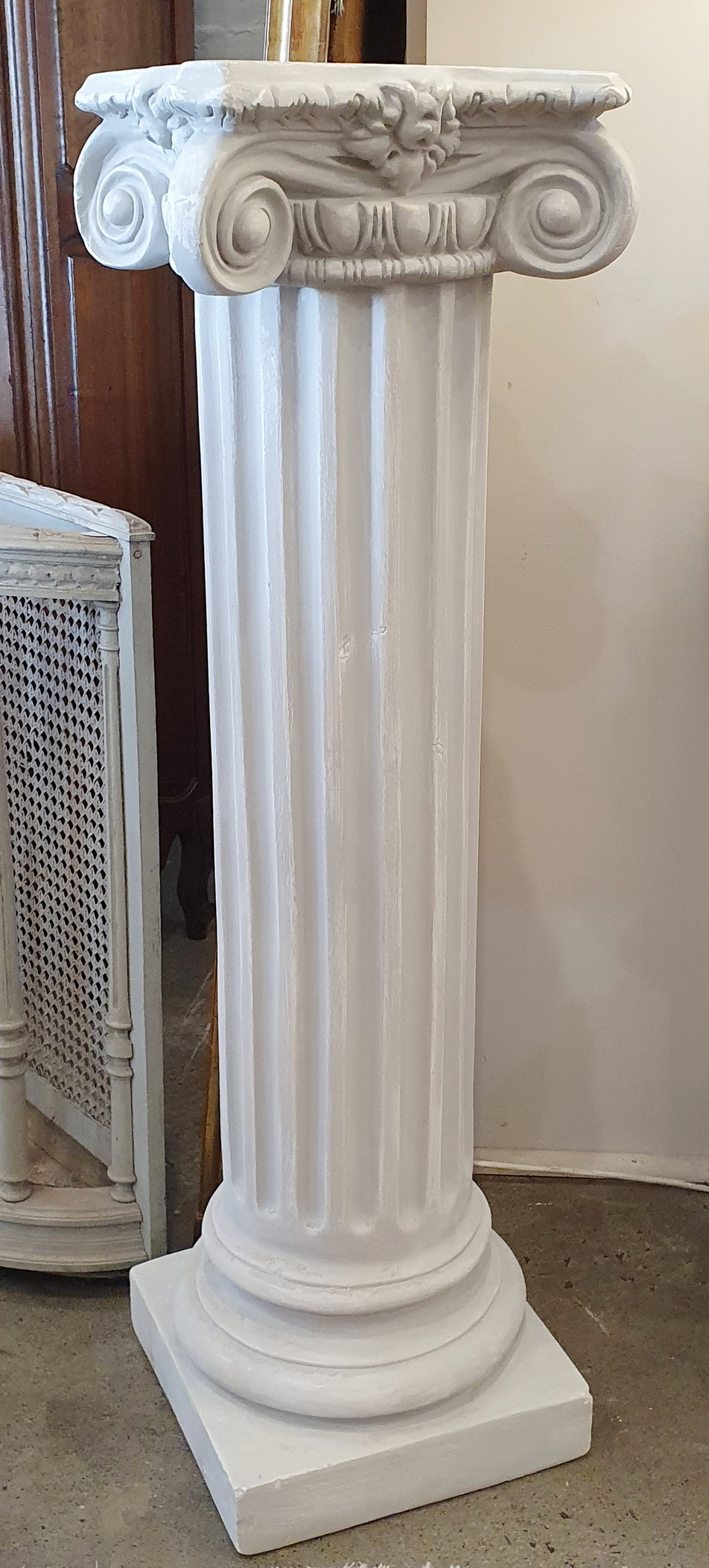 A Greek Ionic Order Column 